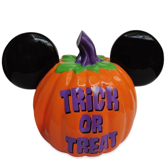 Mickey Mouse Jack-o’-Lantern Candy Bowl - Picture 2 of 3